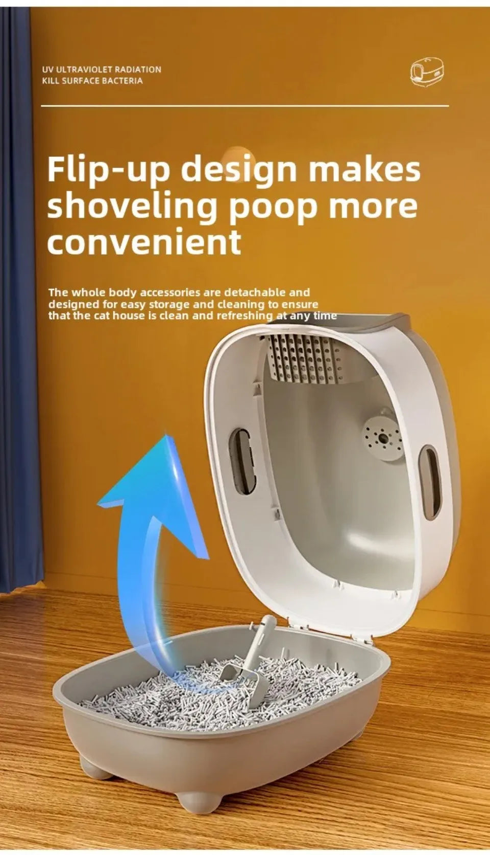 OdorLock™ UV Litter Box